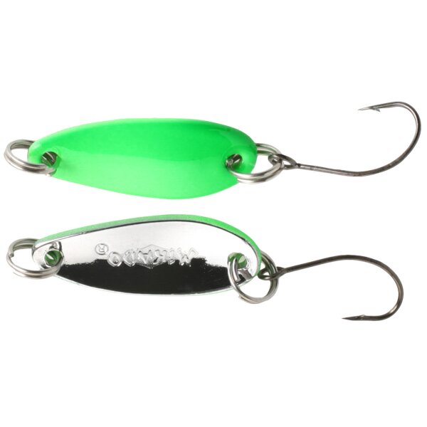 MIKADO Mini Spoon 1,5 g Fluo Grün/Silber
