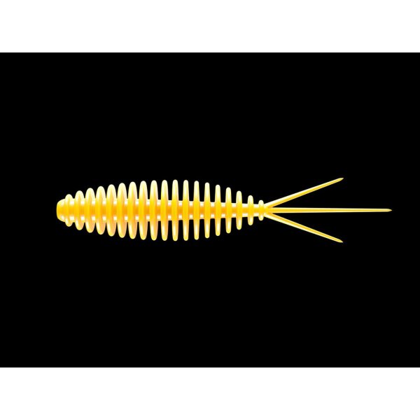 LIBRA LURES Turbo Worm 56 mm Käse - 007 Yellow