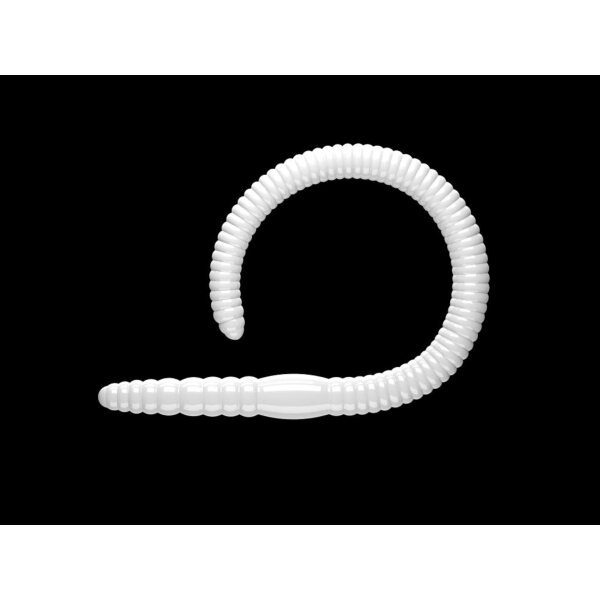 LIBRA LURES Flex Worm 95 mm Käse - 001 White