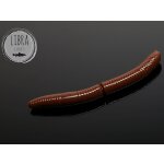 LIBRA LURES Fatty DWorm 75 mm Käse - 038 Brown
