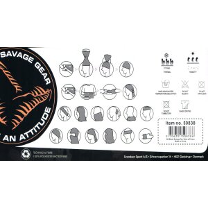 SAVAGE GEAR Black Savage Tec-Tube Fleece