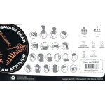 SAVAGE GEAR Black Savage Tec-Tube Fleece