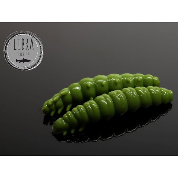 LIBRA LURES Larva 30 mm Käse 031 Olive