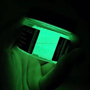 LIBRA LURES Fatty DWorm 65 mm Käse - 000 Glow UV Green