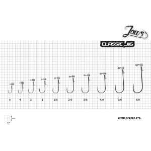 MIKADO Jaws Classic Jig Head BH 4/0 - 5 g