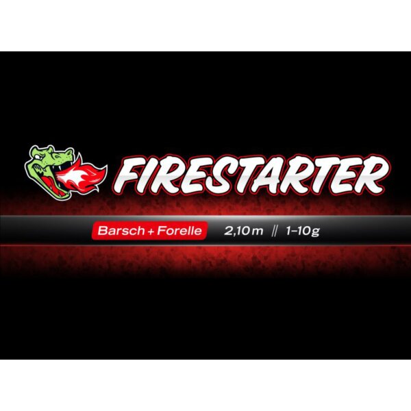 LIEBLINGSKÖDER Firestarter Barsch + Forelle 2,10 m - 1-10 g
