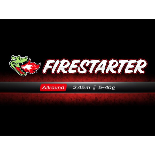 LIEBLINGSKÖDER Firestarter Allround 2,45 m - 5-40 g