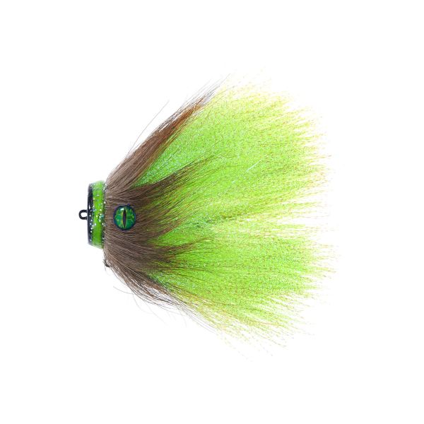BALZER Shirasu Magic Fibre Lure 7 cm Green Pumpkin