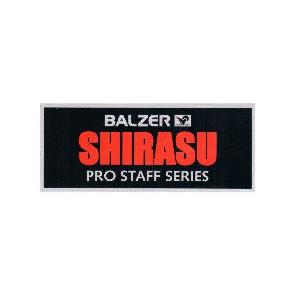 BALZER Shirasu Pro Staff Series Aufkleber 120x50 mm