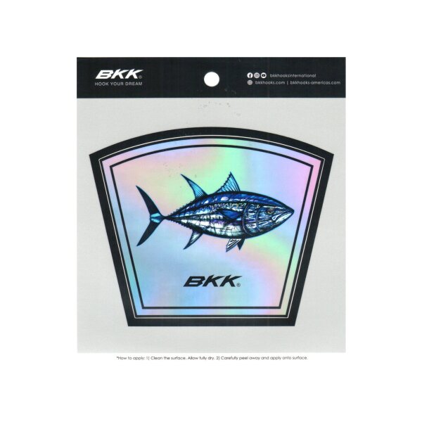 BKK Tuna Aufkleber 100x80 mm