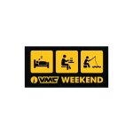 VMC Weekend Aufkleber 103x51 mm