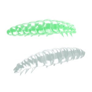 LIBRA LURES Larva 30 mm Käse 000 Glow UV Green