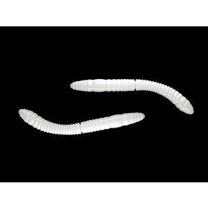 LIBRA LURES Fatty DWorm Tournament 55 mm Käse 001 White