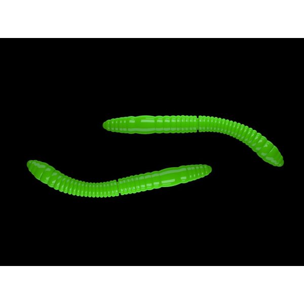LIBRA LURES Fatty DWorm Tournament 55 mm Käse 026 Hot Green