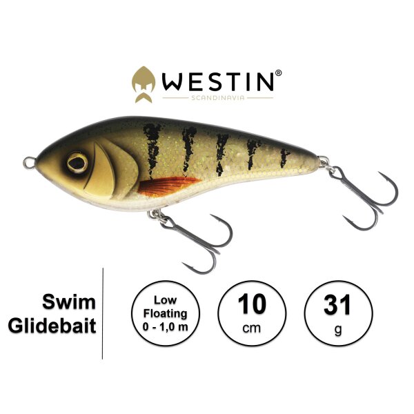 WESTIN Swim Glidebait 10 cm Low Floating