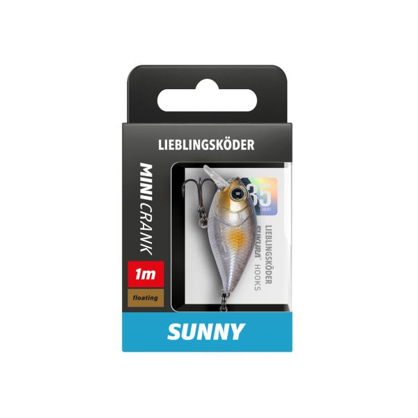 LIEBLINGSKÖDER Mini Crank 35 mm Sunny