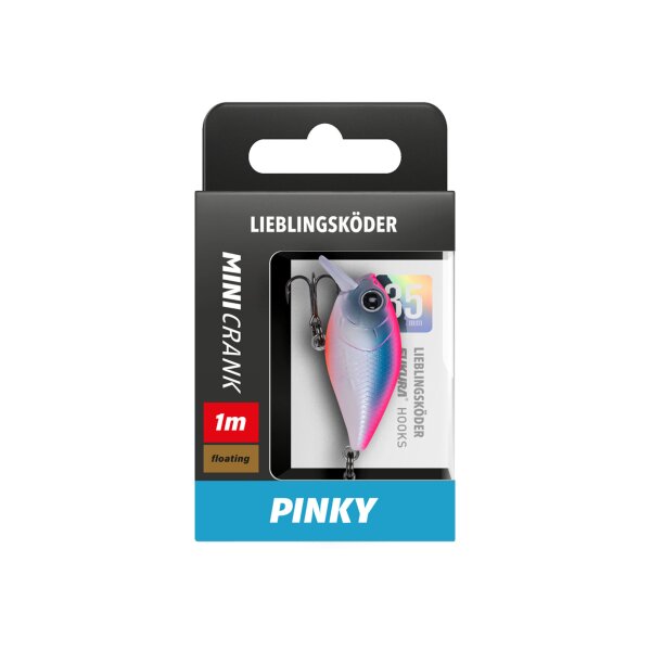 LIEBLINGSKÖDER Mini Crank 35 mm Pinky