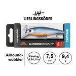 LIEBLINGSKÖDER Allroundwobbler 75 mm