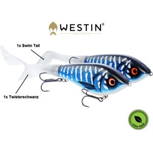 WESTIN Swim Tail 12 cm Sinking Fire