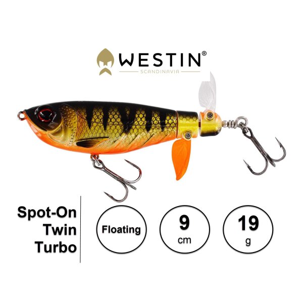 WESTIN Spot-On Twin Turbo 9 cm Floating