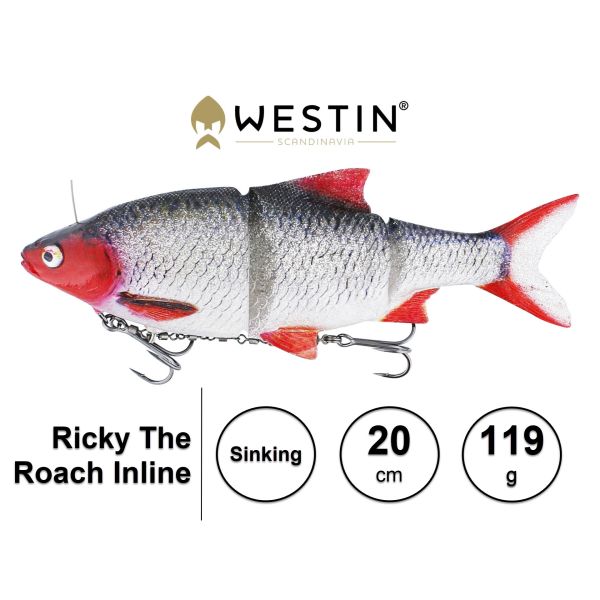 WESTIN Ricky The Roach Inline 20 cm Sinking