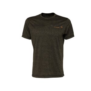 SAVAGE GEAR Fighter Stretch T-Shirt Burn Olive Melange