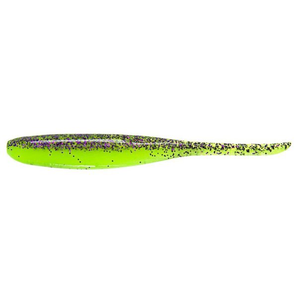 KEITECH Shad Impact 4" Purple Chartreuse (BA-Edition)