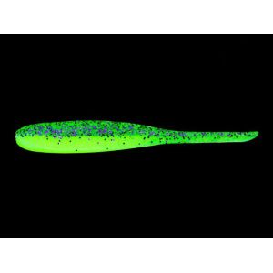 KEITECH Shad Impact 4" Purple Chartreuse (BA-Edition)
