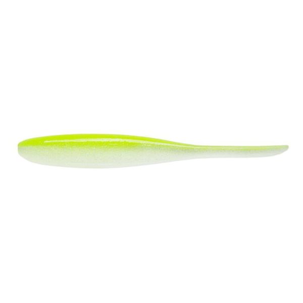 KEITECH Shad Impact 4" Chartreuse Shad